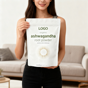 Superfood Vegan Ashwagandha ผงรากแบบไม่ใช้เจลแคปซูลอาหารเสริมสมุนไพรรองรับความแข็งแรงของผู้ใหญ่ - Product Image 5