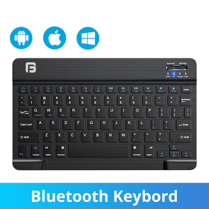 Ultra-Slim Bluetooths Wireless <strong>Keyboard</strong> Portable Mini Wireless <strong>Keyboard</strong> for Tablet Rechargeable for iPad Wins <strong>Android</strong> - Product Image 3