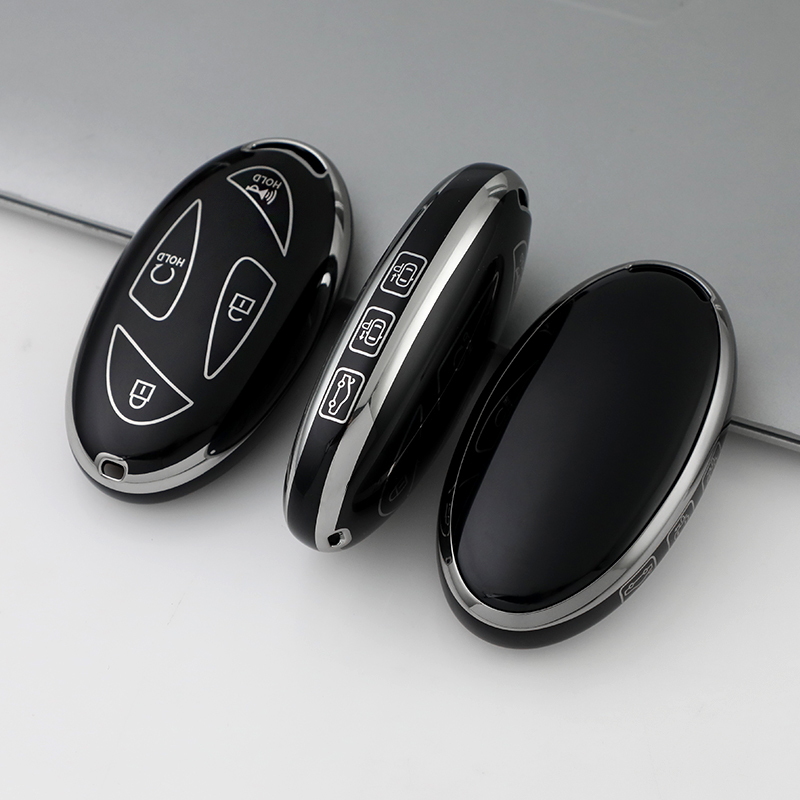 7 boutons noir
