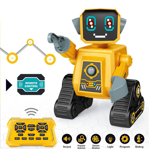 Uzaktan kumanda oyuncak eğitim karikatür varış plastik akıllı dans elektronik rc robot rc oyuncak robot - Product Image 3