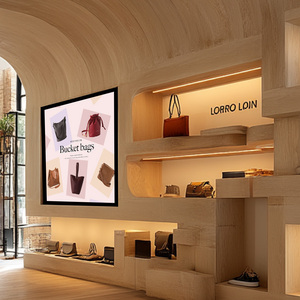 Product <strong>Display</strong> Screen Retail Shelve Monitor <strong>Square</strong> <strong>Digital</strong> Signage <strong>Square</strong> <strong>LCD</strong> Ads Indoor <strong>LCD</strong> Transparent <strong>Display</strong> - Product Image 1