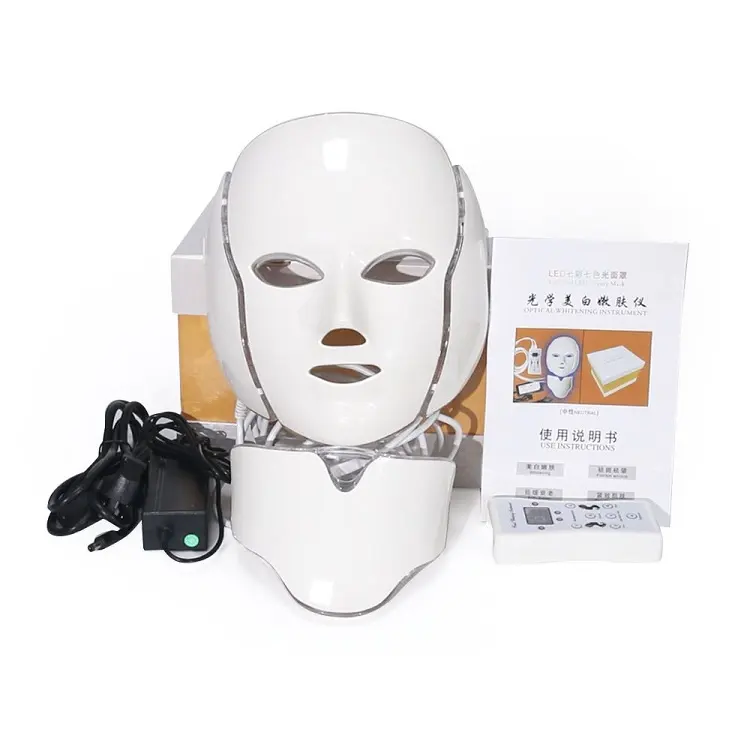 All'ingrosso professionale Pdt 7 colori di bellezza Led maschera facciale fotone luce terapia macchina di ringiovanimento della pelle Led maschere facciali dispositivo