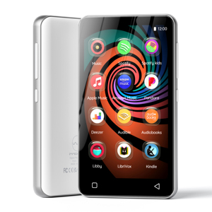 Reproductor MP4 Android para automóvil con batería de 80 horas de duración Radio FM Transmisión de audio inalámbrica Soporte de audiolibro Almacenamiento expandible - Product Image 1