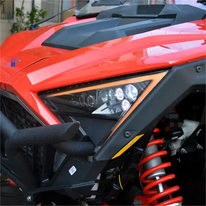 YongJin 2020 LEDヘッドライトデイタイムランニングライト、Polaris RZR PRO XP4用ターンシグナルライト機能付き - Product Image 6