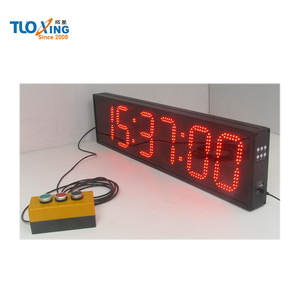 Timer digitale portatile da 6 pollici con conto alla rovescia a LED da 6 cifre impermeabile e pulsante di avvio di ripristino Extra - Product Image 4