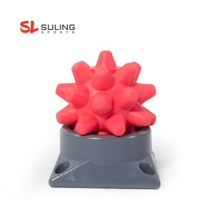 Pijat Acupoint Portabel Bola Yoga Dasar dengan Dasar untuk Relaksasi Otot Bola Fascia Bola <span class=keywords><strong>Rumble</strong></span> <span class=keywords><strong>Roller</strong></span> Landak - Product Image 2