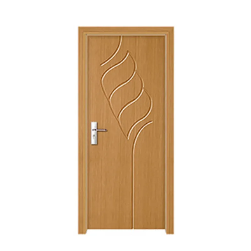 Porte de chambre en bois de luxe, porte intérieure en bois de luxe, résistant à la Corrosion, portes de maison avec cadre, Style moderne