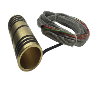 Factory Supply Copper Sleeve Magnetic Induction Spring <strong>Coil</strong> Brass Pipe Electric <strong>hot</strong> <strong>runner</strong> Nozzle <strong>heater</strong>
