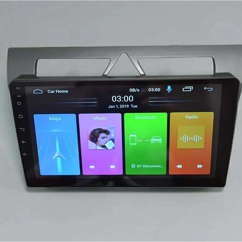 شاشة لمس اندرويد مشغل أسطوانات للسيارة راديو عكس الفيديو الصوت لاعب gps الملاحة لكيا صباح بيكانتو 2008 2009 2010