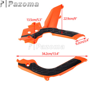 EXC için motosiklet plastik koruma çerçeve şasi XC-W 150/250/300 TPI WXC-F XCF-F 2020-2023 - Product Image 6
