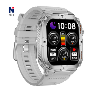 Yüksek kalite 1.96 "320*386 ekran NWZ05 el feneri spor akıllı saat alaşım durumda çağrı Reloj Inteligente SmartWatch için apple - Product Image 5