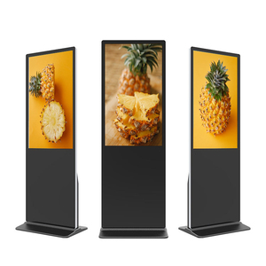 Kiosco de pantalla táctil OEM de 43 49 55 65 pulgadas, máquina de anuncios de publicidad Lcd de red Vertical ultrafina, señalización y pantallas digitales 4K - Product Image 3