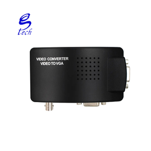 良好的VGA BNC S-VIDEO Out适配器BNC至VGA转换器复合数字开关盒盒，带DC电缆VGA至视频转换器 - Product Image 3