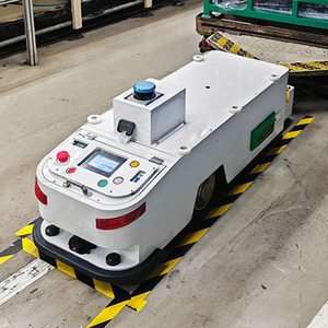 TZBOT Warehouse Automation AMR Tail Traction AGV mit Laserradar-Navigations system - Product Image 2