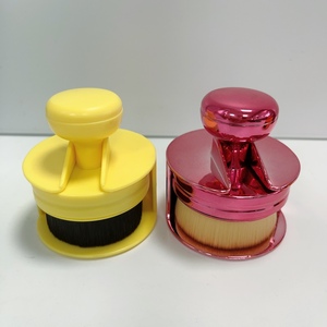 Yuvarlak mürekkep karıştırma aracı fırça yumuşak kıllar ile fırça depolama tepsisi tutucu için mürekkep kolu aracı Cardmaking hediye işçiliği fırça - Product Image 1