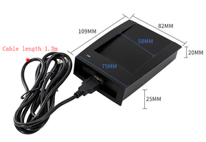 125กิโลเฮิร์ตซ์ RFID ควบคุมการเข้าถึงเครื่องอ่านบัตรและผู้ออก - Product Image 4