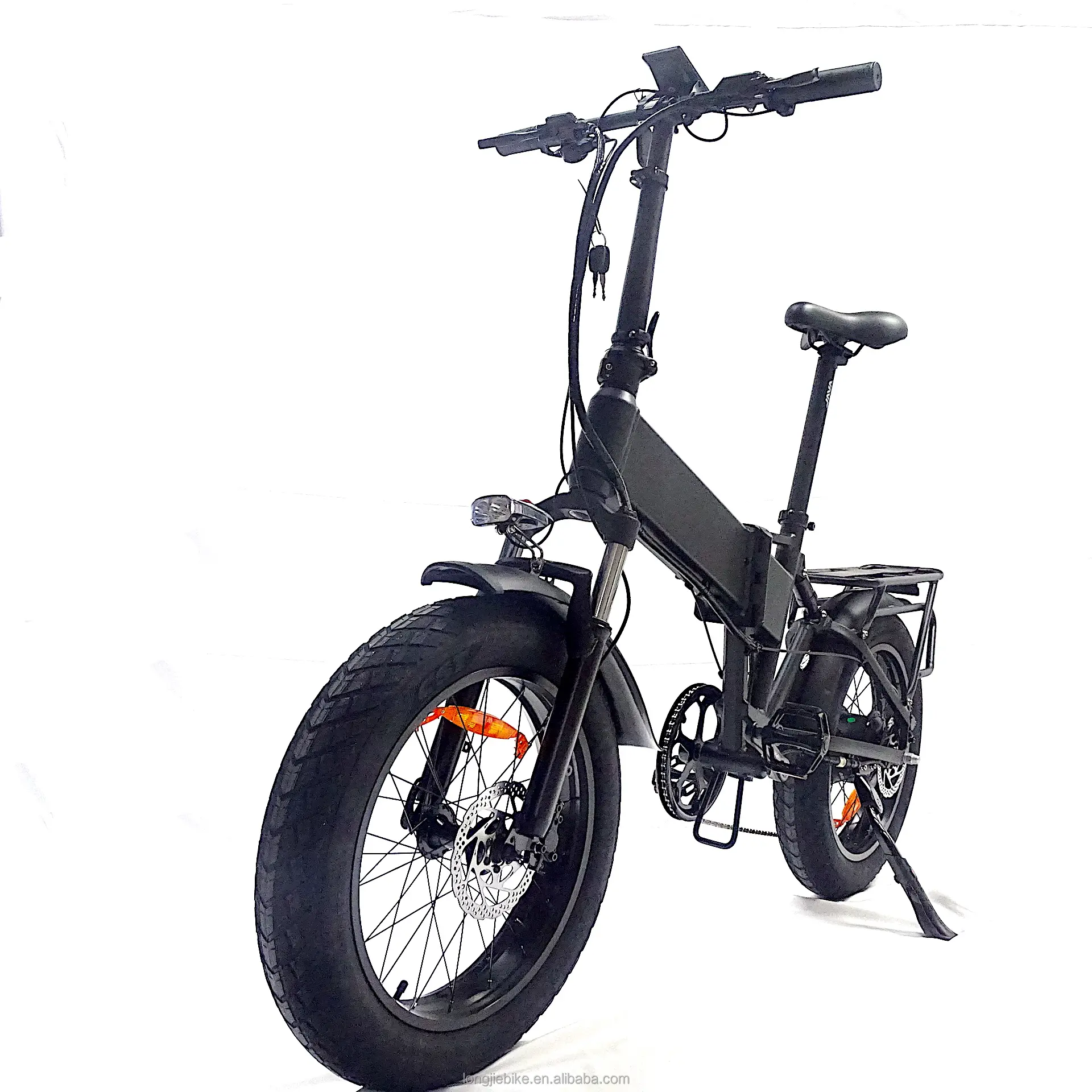 Bafang — vélo électrique pliable de 20 pouces avec cellules lithium, moteur de 1000w 48v 17,5 ah, 8 vitesses, 55 km/h
