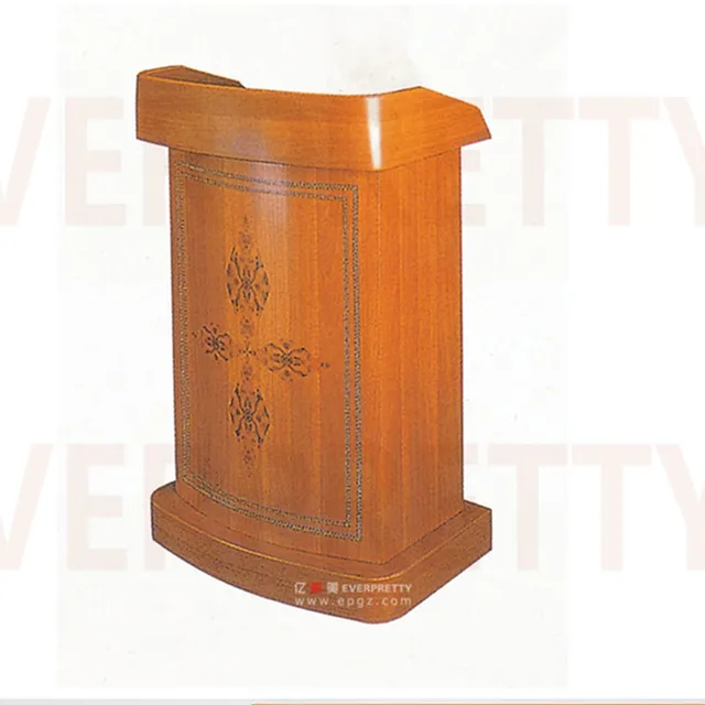 Preços baratos igreja pulpit desenhos, mobília escolar pulpit, madeira igreja pulpit