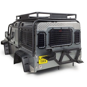 1セットRC車体シェルウィンドウメッシュ保護ネット1/10 RCクローラーカーTRX4ディフェンダーアップグレードパーツアクセサリー用 - Product Image 6