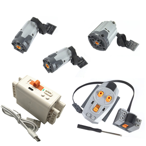 Gran oferta, programación, bloques de construcción, Motor, batería recargable, Ciencia, Educación, aprendizaje, 9686 bloques, juguetes para niños - Product Image 5