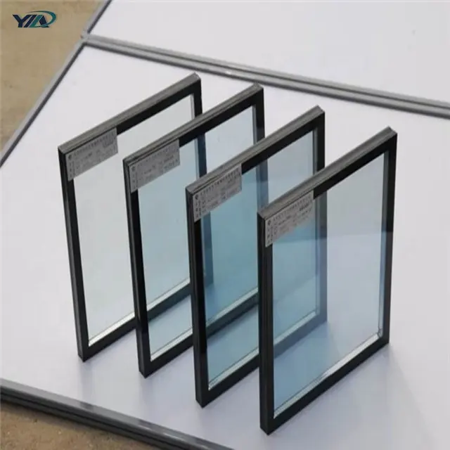 Vidrio aislado para uso en edificios, vidrio hueco teñido