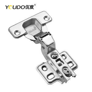 Youdo nhà máy đồ nội thất phần cứng 35mm 2 lỗ 4 lỗ sắt hai cách bản lề bình thường Bản lề cho đồ nội thất cửa tủ - Product Image 3