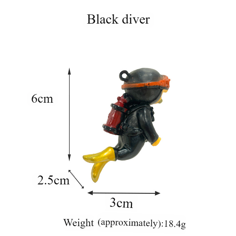 Black diver