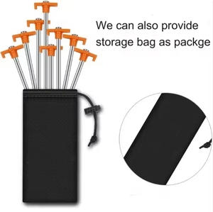 Lều Cổ Phần nhiệm vụ nặng nề 12 inch thép Lều chốt móng tay cho cắm trại - Product Image 3