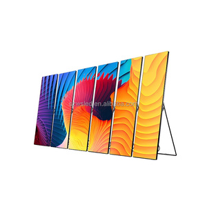 Wonder shine Custom ized OEM Stehendes <span class=keywords><strong>LED</strong></span>-Poster-<span class=keywords><strong>Display</strong></span> Voll farbig P1.5 P1.8 P2.5 Größen Wifi-gesteuert