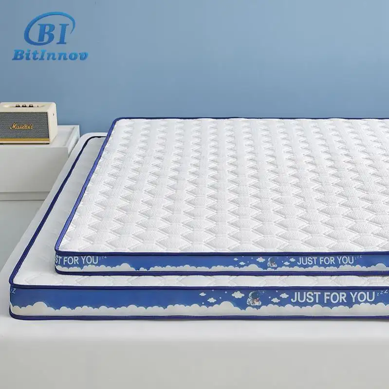 Colchão de látex luxuoso Bitinnov antiácaro queen size king size core queen comércio da China para dor nas costas