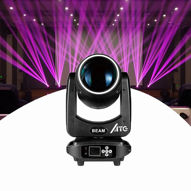 Nouveau 150w spot tête mobile lumière ouverture type 3pin dmx lampe de contrôle 17 degrés faisceau lumières de scène