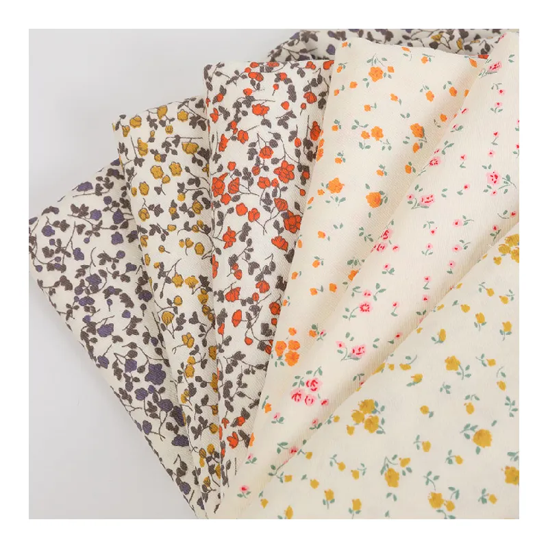Tissu en coton à impression numérique, motif de fleur personnalisé, imprimé Floral Liberty London, jupe en coton popeline, tissu de chemise