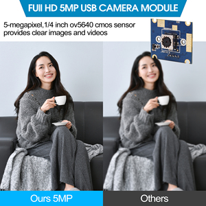 ELP Mini Micro 5MP USB fotocamera Autofocus Free Driver Usb fotocamera Usb OV5640 USB fotocamera per Raspberry Pi - Product Image 3