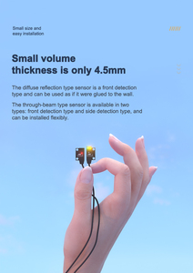 Ultra-Thin High-Speed Photoelectric <strong>Sensor</strong> <strong>Diffuse</strong> Photo Optical <strong>Sensor</strong> with Excellent Photocell Response - Product Image 4