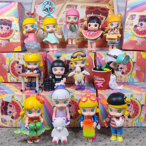 Yeni varış POP MARTS kör kutu Molly serisi Anime Action Figure kör kutu oyuncaklar dekorasyon için - Product Image 4