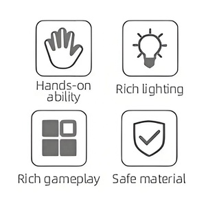 Kids Early Busy <strong>Toy</strong> Red and Green Light Socket Game Machine Learning Game Machine Montessori Game for Children