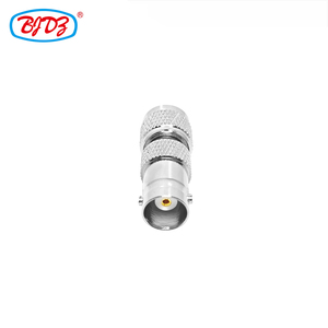 Fábrica diretamente material de bronze BNC fêmea Jack para mini UHF macho plug RF conector conversor RF coaxial adaptador em estoque