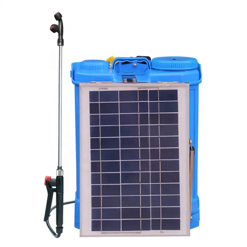 20 л рюкзак перезаряжаемый аккумулятор опрыскиватель сельскохозяйственный Рюкзак Электрический опрыскиватель на солнечной батарее пластиковый сельскохозяйственный Насос Опрыскиватель