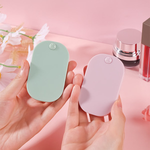 朗森定制批发便携式圆角矩形滑盖小型高清化妆镜 - Product Image 6