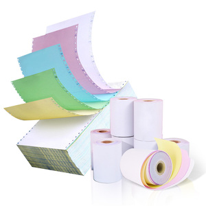 Tipificación simple Impresión continua sin carbón Copia Forma de computadora Papel triplicado