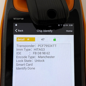 OEM for <strong>MG</strong> MG5 Morris Garage <strong>ZS</strong> MG6 HS 2017 2018 2019 Keyless Go Genuine 433mhz ID47 PCF7953X 3 Buttons Fob Smart Remote Car <strong>Key</strong> - Product Image 5
