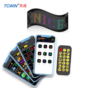 Tcwin Led Led ışık sert 12*28cm piksel COB LED piksel paneli XR stüdyo, perakende mağaza için 50 ° c yüksek sıcaklık operasyon Sanproof tasarım - Product Image 6