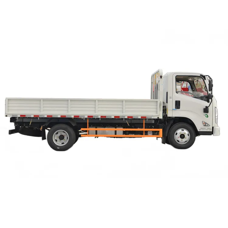 Transporte de carga ligera de fabricación china Euro2 2 asientos JMC 5T CARGO LIGHT TRUCK 92hp Camión de capacidad de carga útil flexible