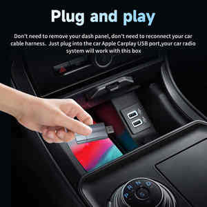 Không dây Carplay adapter, 2025 không dây Carplay Adapter nhỏ nhất nhanh chóng chuyển đổi nhà máy có dây để không dây Carplay Dongle - Product Image 3