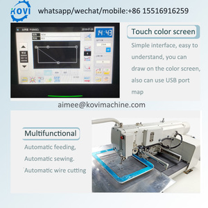 Electronic Programmable Cnc <strong>Pattern</strong> Perforation Sewing Machine Garment <strong>Pattern</strong> Making Machine <strong>Pattern</strong> Sewing Machine - Product Image 3