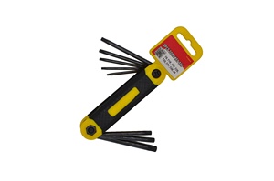 Satış promosyonu 8 adet eğri alyan anahtarı takımı araçları ve katlama Allen - Product Image 3
