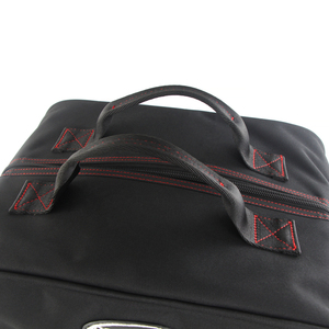 Suomy กระเป๋าหมวกกันน็อคสำหรับขี่มอเตอร์ไซค์, กระเป๋าทรงสั้นสีดำมีซิปกระเป๋าเก็บของได้สะดวก - Product Image 6