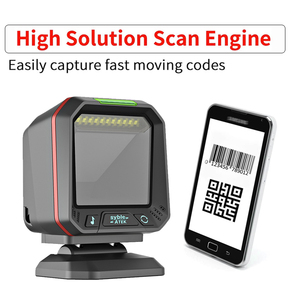Escáner de código de barras de AK-9608, lector de código de barras, 2d, QR, de escritorio, imagen de gran formato, para POS, PC, supermercado - Product Image 4