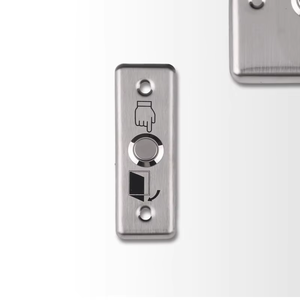 Pulsante di uscita in acciaio inossidabile interruttore a spinta apriscatole apriscatole per blocco magnetico controllo accessi a casa protezione di sicurezza - Product Image 2