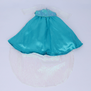 عينة مجانية 18 بوصة فستان أميرة إلسا المجمدة للفتيات - Product Image 5